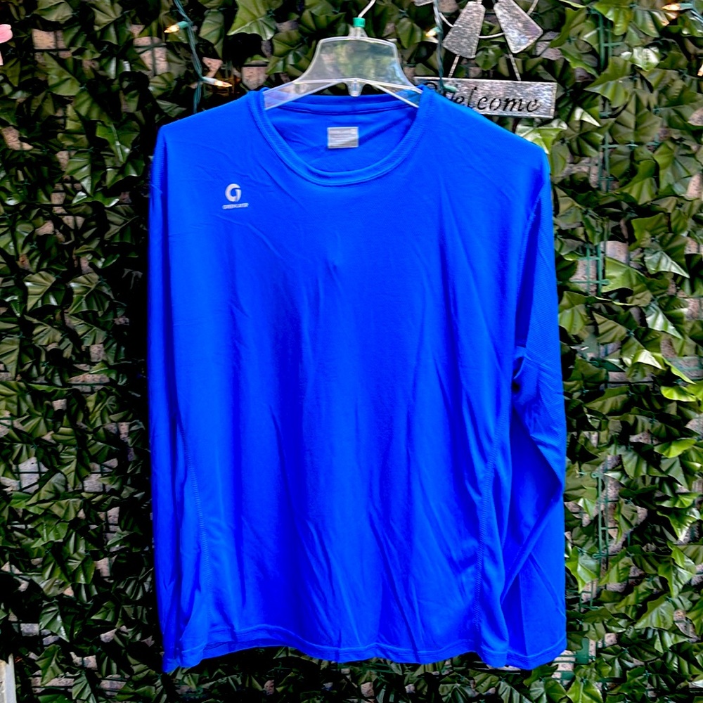 men's sports shirt long sleeve size XXL new